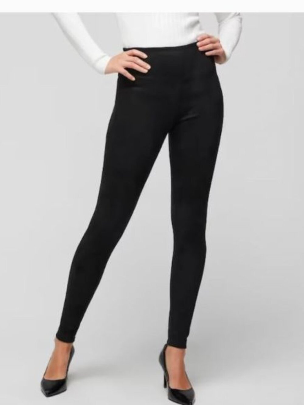 Premise Faux Suede Black Pants | M